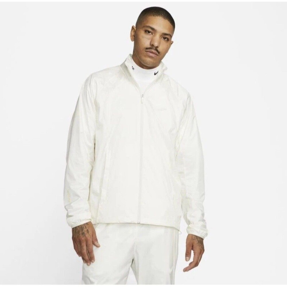 Nike x NOCTA NRZ FZ Track Jacket Snail White Cream Drake DM7295-133 Men Size  XS